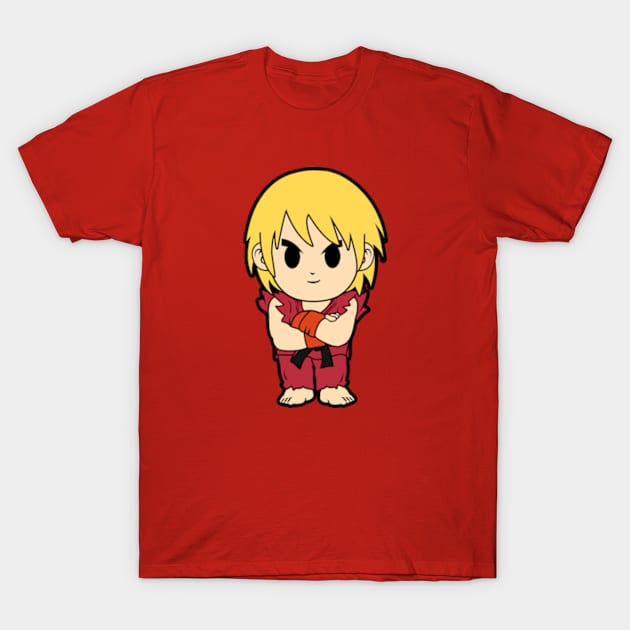 Ken Chibi T-Shirt by mighty corps studio